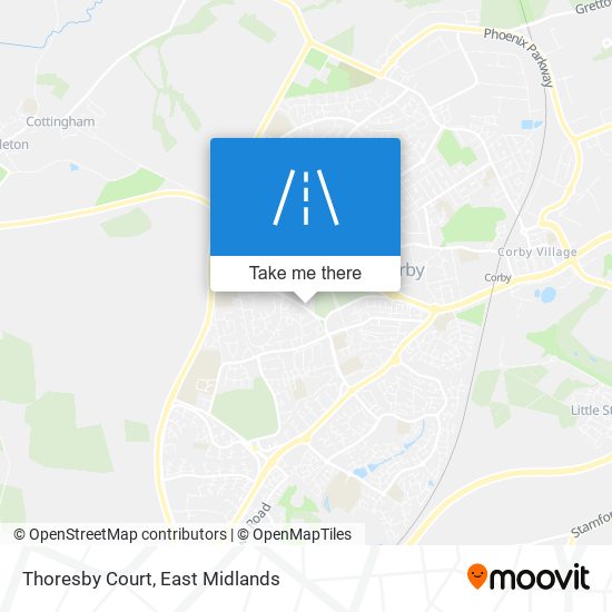 Thoresby Court map