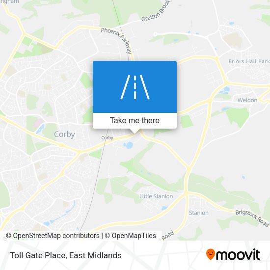 Toll Gate Place map