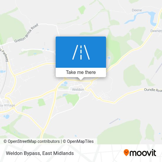 Weldon Bypass map