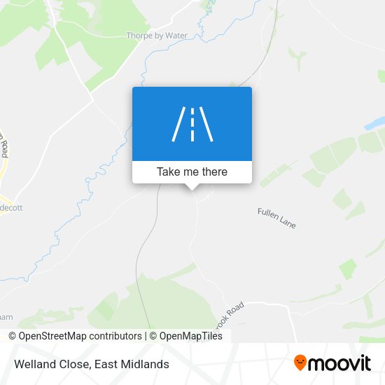 Welland Close map