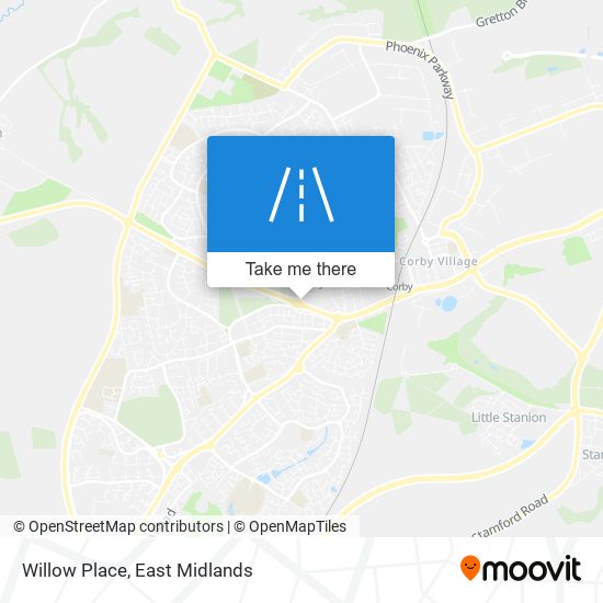 Willow Place map