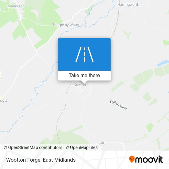 Wootton Forge map