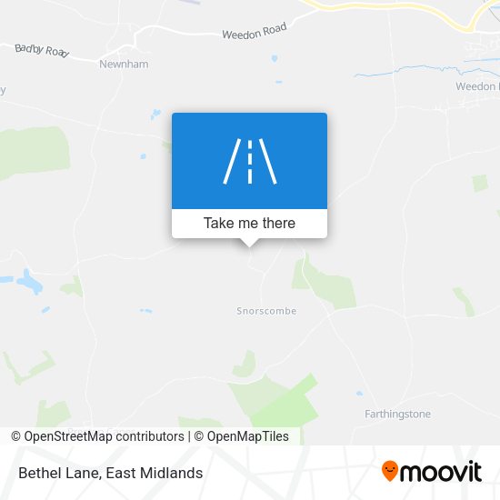 Bethel Lane map
