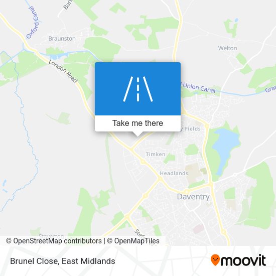 Brunel Close map