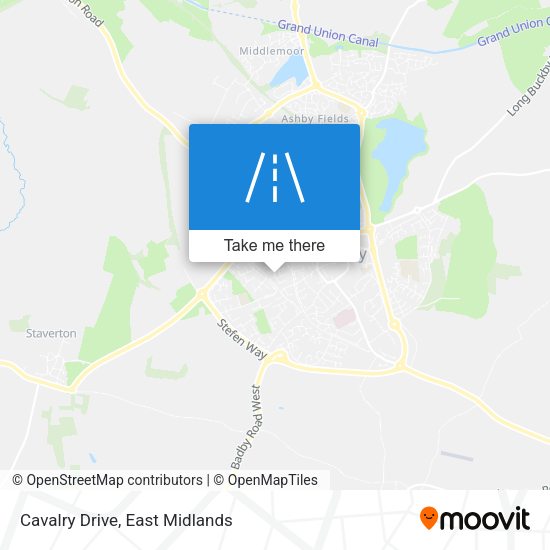 Cavalry Drive map