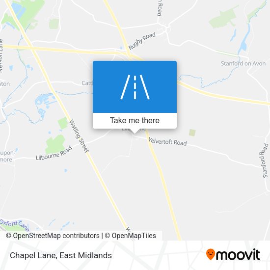 Chapel Lane map