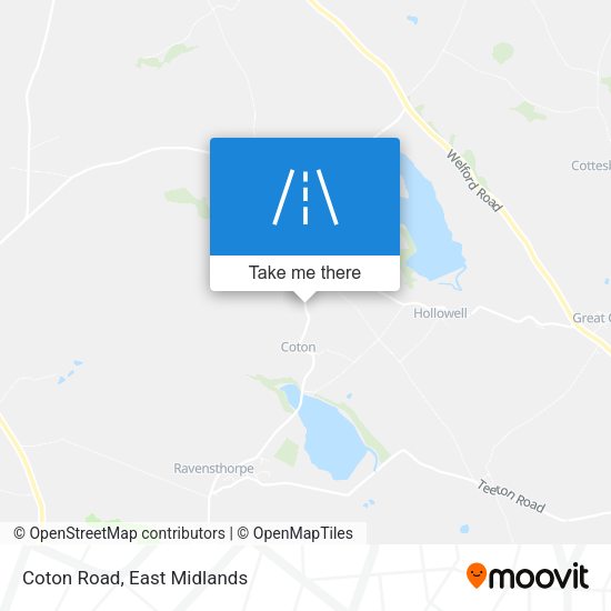 Coton Road map