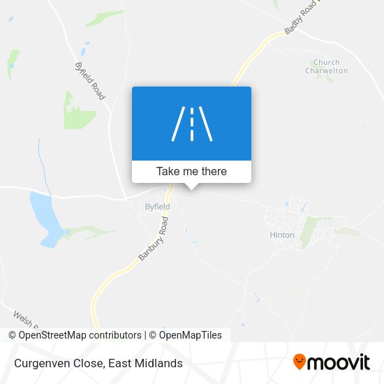 Curgenven Close map