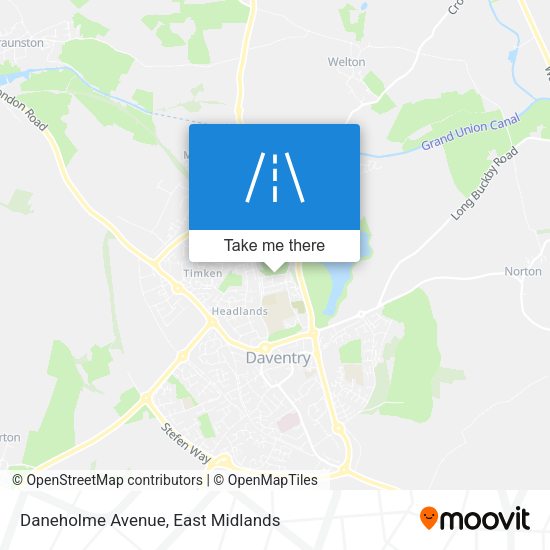 Daneholme Avenue map