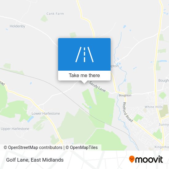 Golf Lane map