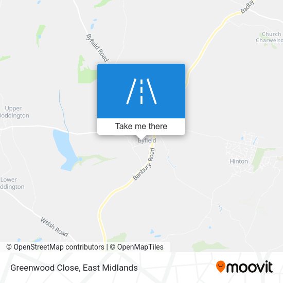Greenwood Close map