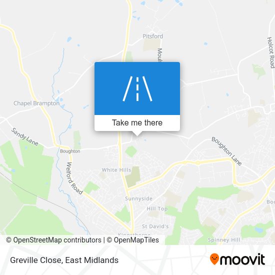 Greville Close map