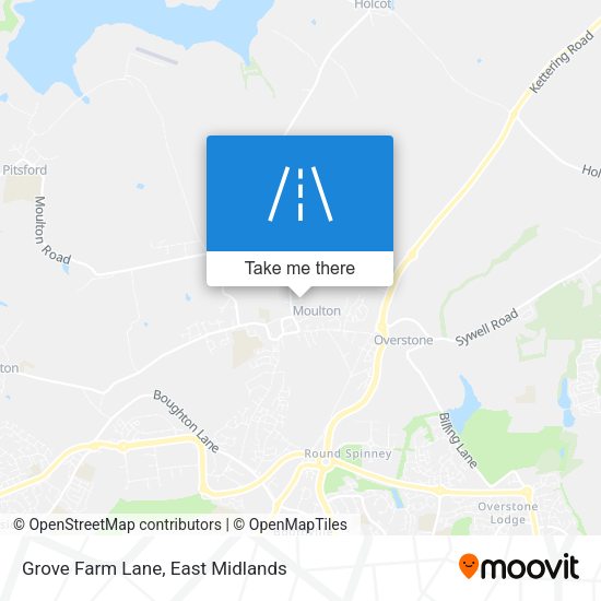Grove Farm Lane map