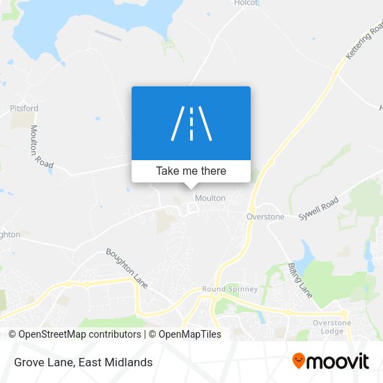 Grove Lane map