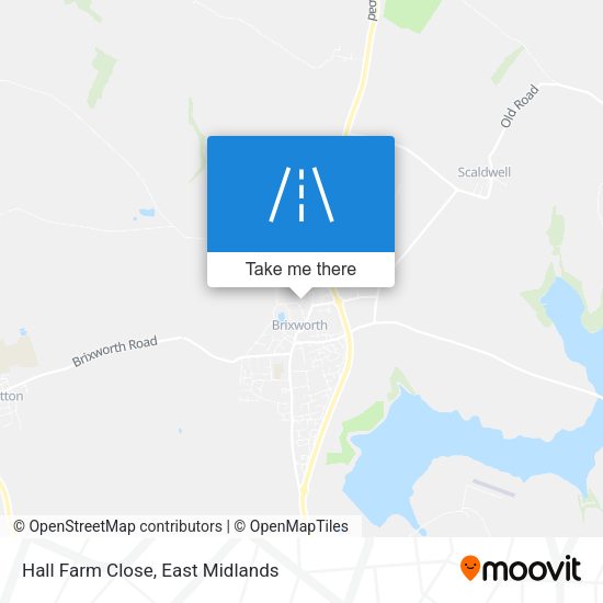 Hall Farm Close map
