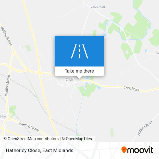 Hatherley Close map