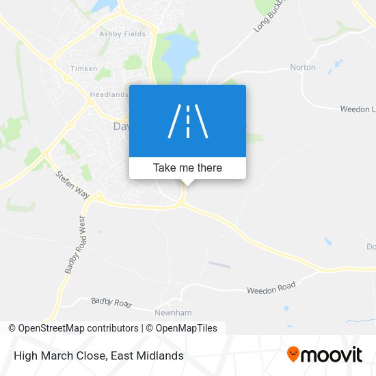 High March Close map