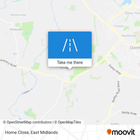 Home Close map
