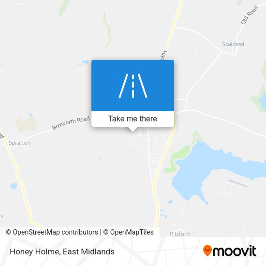 Honey Holme map