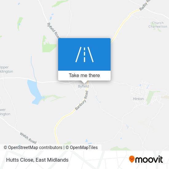 Hutts Close map