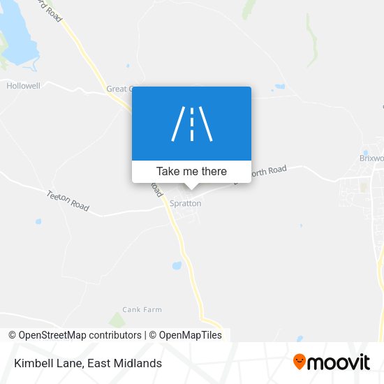 Kimbell Lane map