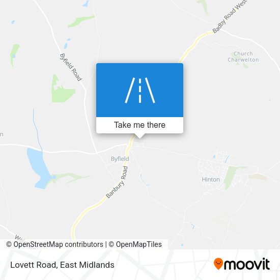 Lovett Road map