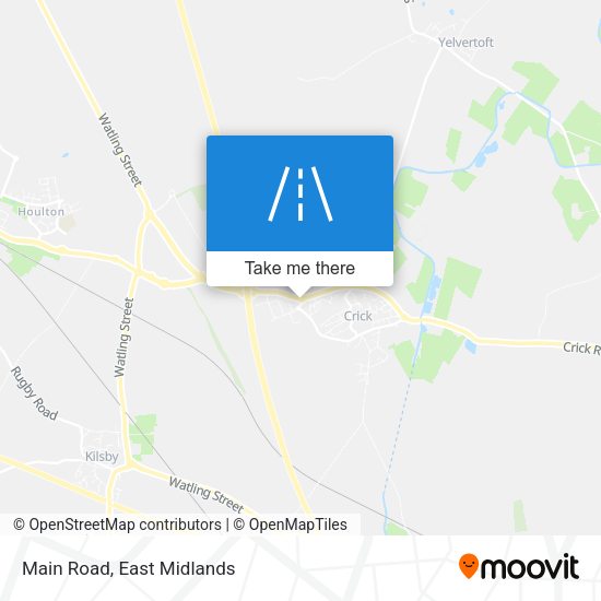 Main Road map