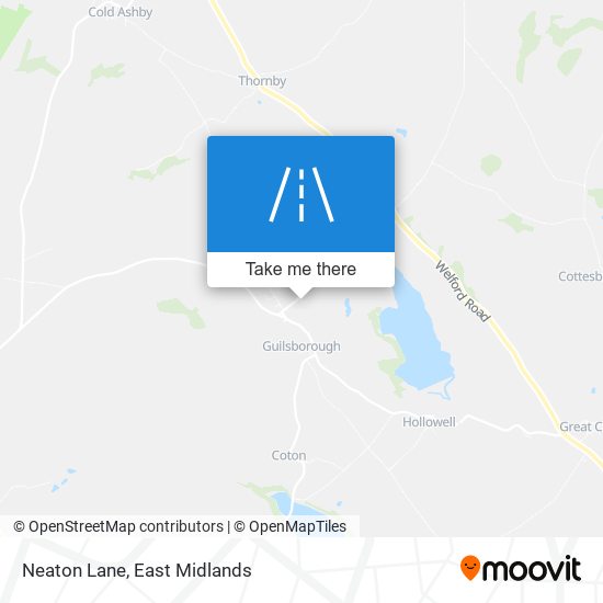 Neaton Lane map