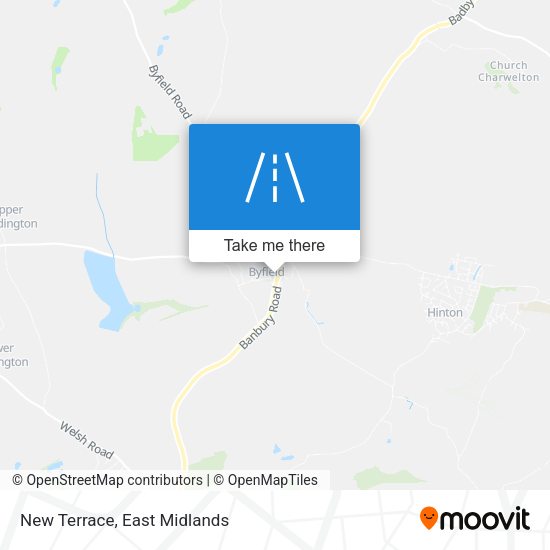 New Terrace map