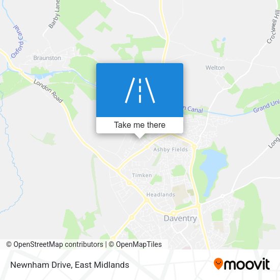 Newnham Drive map