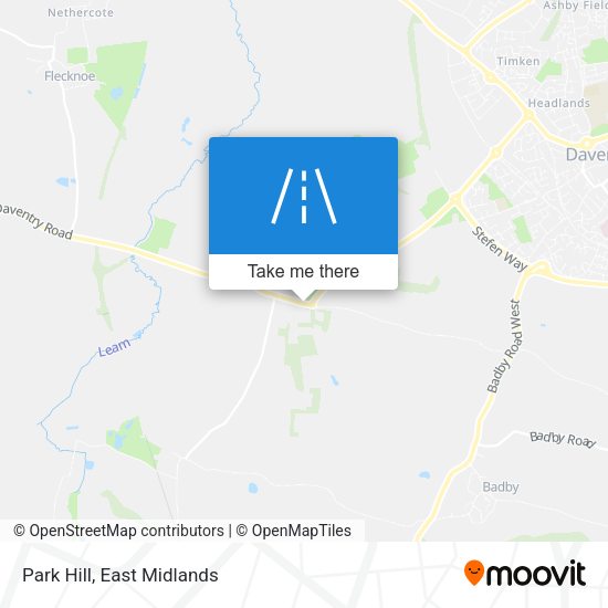 Park Hill map