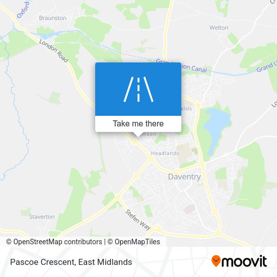 Pascoe Crescent map