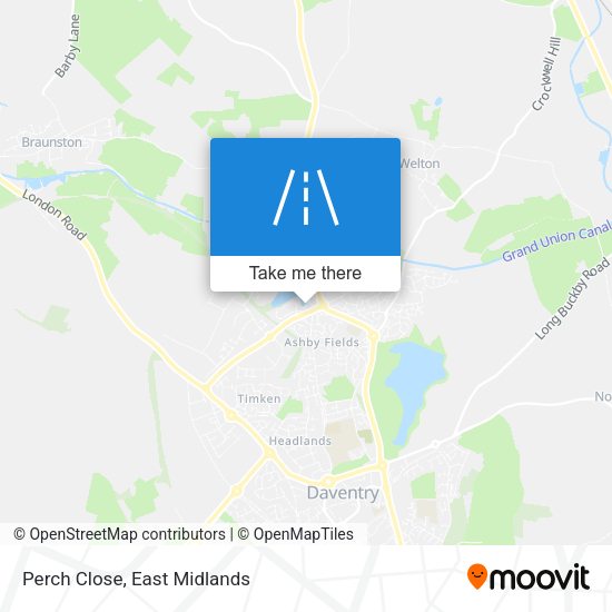 Perch Close map