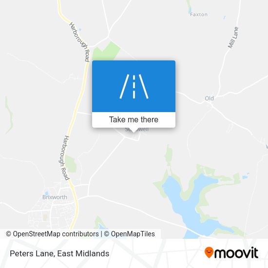 Peters Lane map