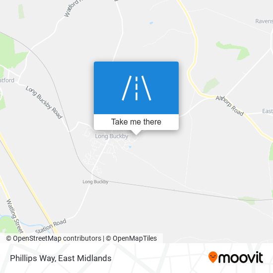 Phillips Way map