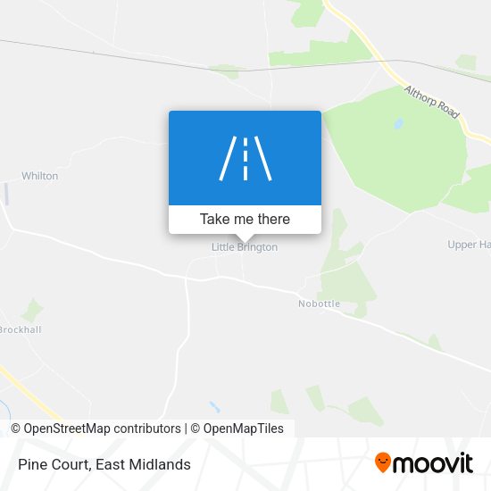Pine Court map