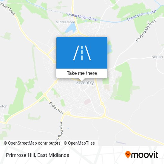 Primrose Hill map