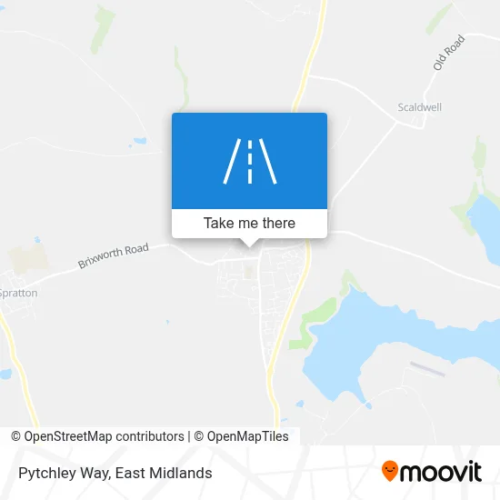 Pytchley Way map
