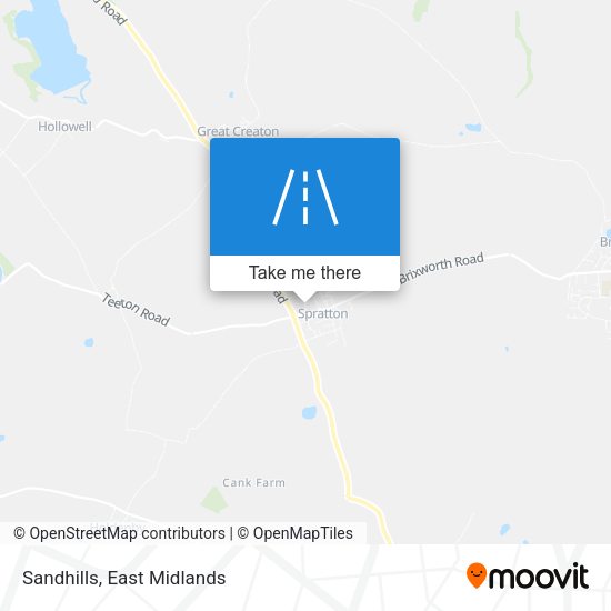 Sandhills map