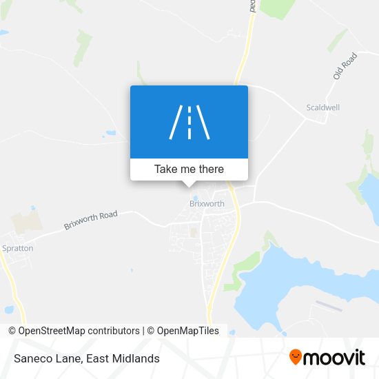 Saneco Lane map