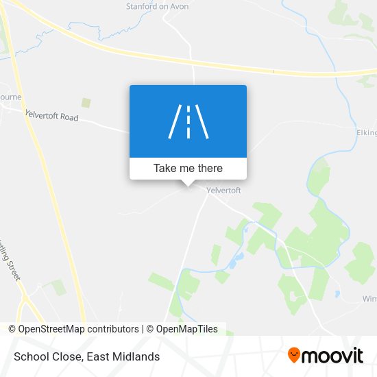 School Close map