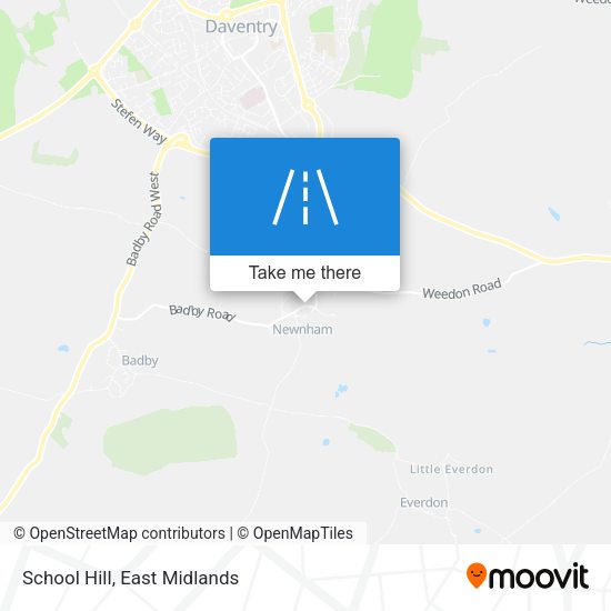 School Hill map