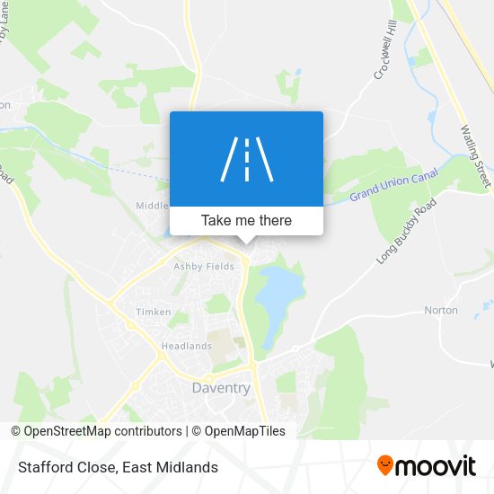 Stafford Close map