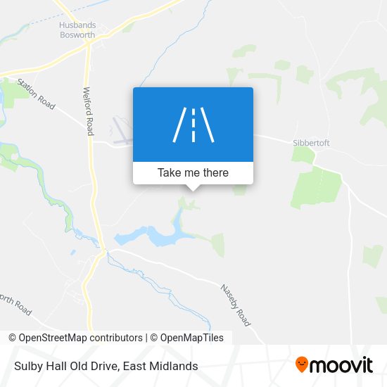 Sulby Hall Old Drive map