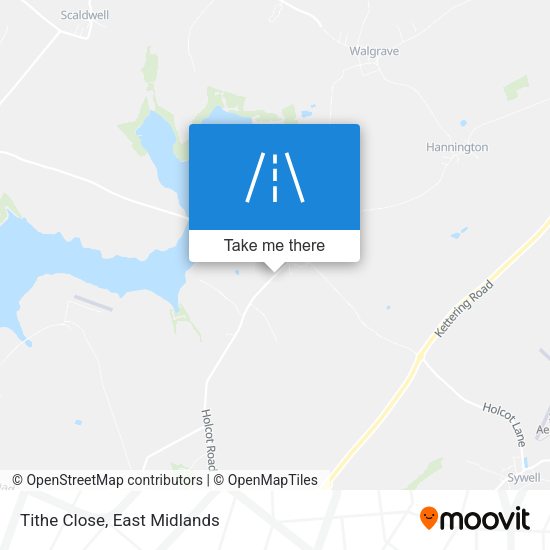 Tithe Close map