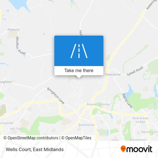 Wells Court map