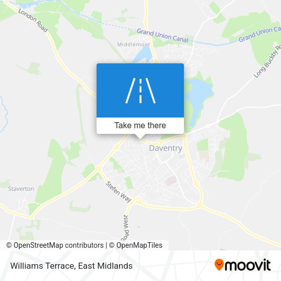 Williams Terrace map