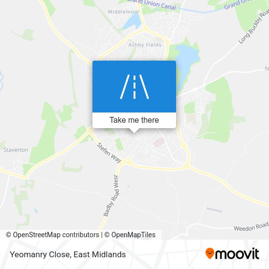 Yeomanry Close map