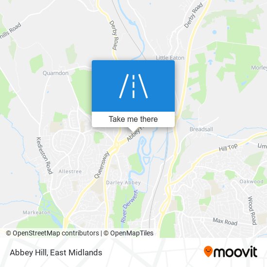Abbey Hill map