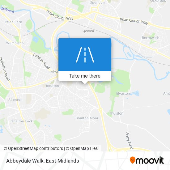 Abbeydale Walk map
